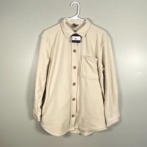 Eddie Bauer Cream Shacket